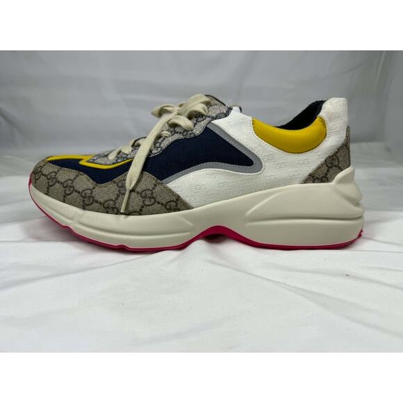 Men\'s Size 12.5 Gucci Rython Patch Work GG Web SPB-JB 366630 main image 6